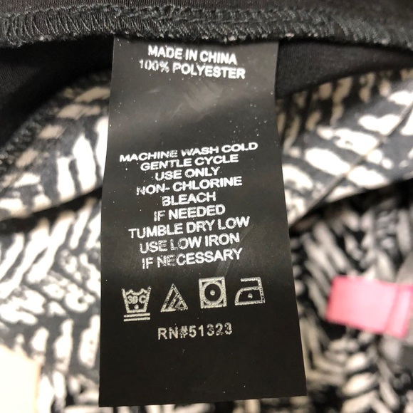 NWT SZ L Vince Camuto Tuxedo Drawstring Pants - Picture 7 of 7